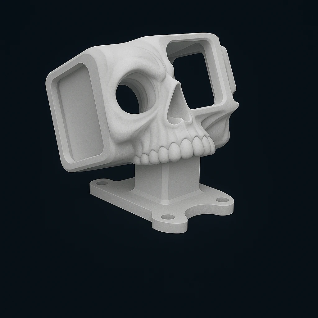 Geprc Mark4 GoPro 5/6/7 Skull Mount